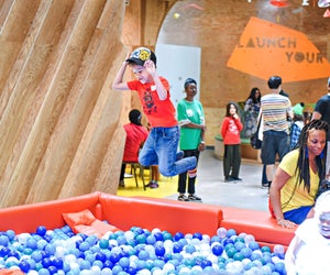 Dive into fun at the Cayton Children's Museum. Photo by Matthew Tucciarone