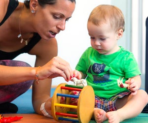 Bond with your baby at My Grownup and Me classes at Baby Stars. Photo courtesy of Baby Stars