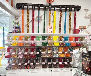 Newnan's own Georgia Chocolate Factory welcomes hungry visitors with all things sugary! Photo by author