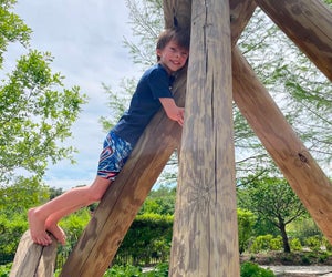 Buffalo Bayou Park has trails, climbing structures, and skate park, slides, and more. Photo by Jessica Stautberg.