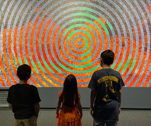 Get drawn into the art at the Morris Museum next time you're looking for indoor activities for kids in New Jersey. Photo by Kaylynn Chiarello Ebner