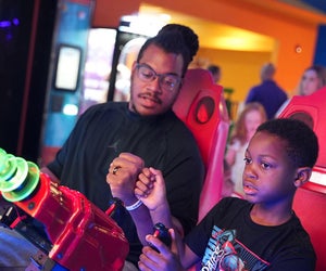 Attractions at Morganville's Play Big Zone include arcades games and a 2,000-square-foot obstacle course. 