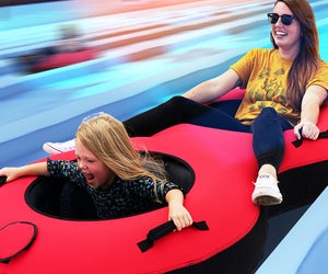 Speed down the hills at Snowcat Ridge for thrilling snow tubing and family fun at this winter snow park! Photo courtesy of Snowcat Ridge 