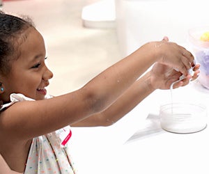 Slime, glorious slime! It's so easy to make at home, and you can put a personal spin on it! Photo by Jody Mercier